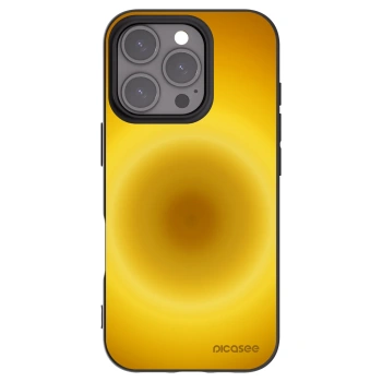 Picasee silikónový čierny obal pre Apple iPhone 16 Pro - Solar Pulse