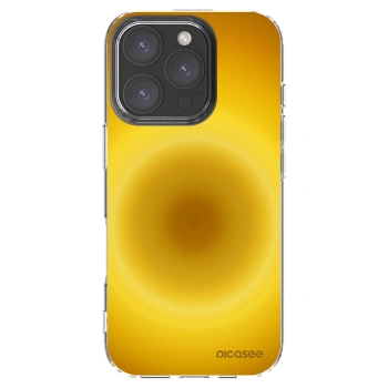 Picasee silikónový prehľadný obal pre Apple iPhone 16 Pro - Solar Pulse