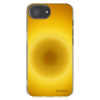 Picasee silikónový prehľadný obal pre Apple iPhone 16e - Solar Pulse
