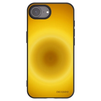 Picasee silikónový čierny obal pre Apple iPhone 16e - Solar Pulse