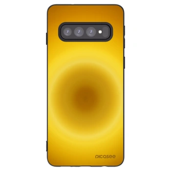 Picasee silikónový čierny obal pre Samsung Galaxy S10 G973 - Solar Pulse