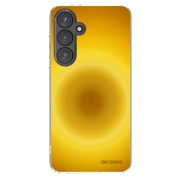 Picasee silikónový prehľadný obal pre Samsung Galaxy S24 FE S721B - Solar Pulse