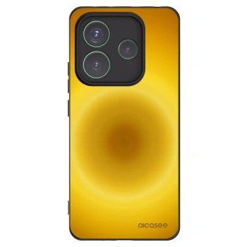 Picasee silikónový čierny obal pre Xiaomi Redmi Note 14 5G - Solar Pulse