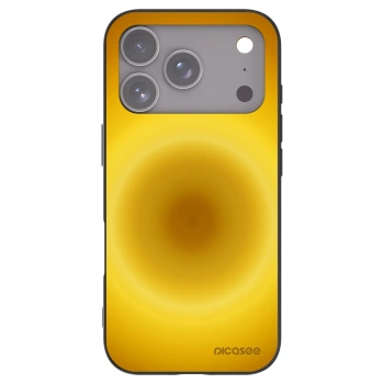 Picasee silikónový čierny obal pre Apple iPhone 17 Pro - Solar Pulse