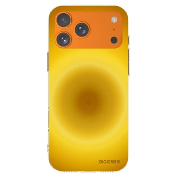 Picasee silikónový prehľadný obal pre Apple iPhone 17 Pro Max - Solar Pulse
