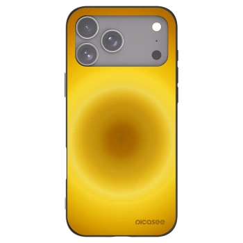 Picasee silikónový čierny obal pre Apple iPhone 17 Pro Max - Solar Pulse