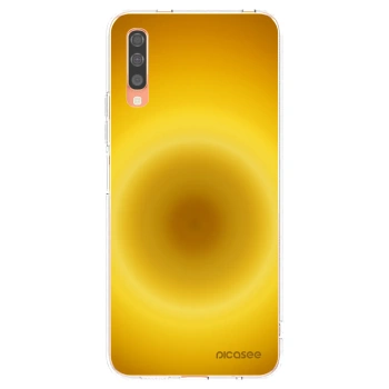 Picasee silikónový prehľadný obal pre Samsung Galaxy A70 A705F - Solar Pulse