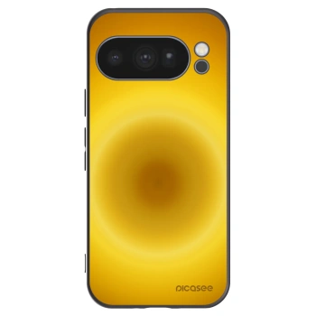 Picasee silikónový čierny obal pre Google Pixel 10 Pro - Solar Pulse