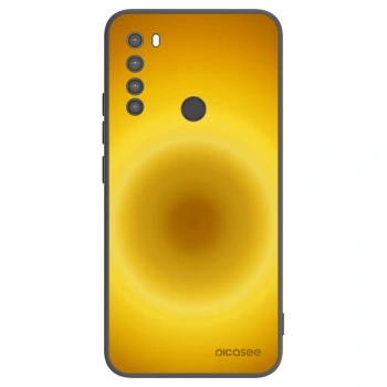 Picasee silikónový čierny obal pre Xiaomi Redmi Note 8 - Solar Pulse
