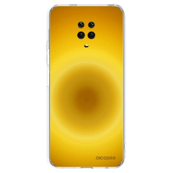 Picasee silikónový prehľadný obal pre Xiaomi Redmi Note 9 Pro - Solar Pulse