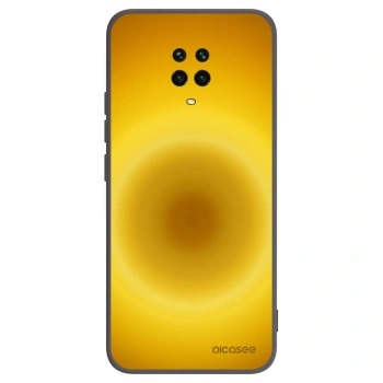 Picasee silikónový čierny obal pre Xiaomi Redmi Note 9S - Solar Pulse