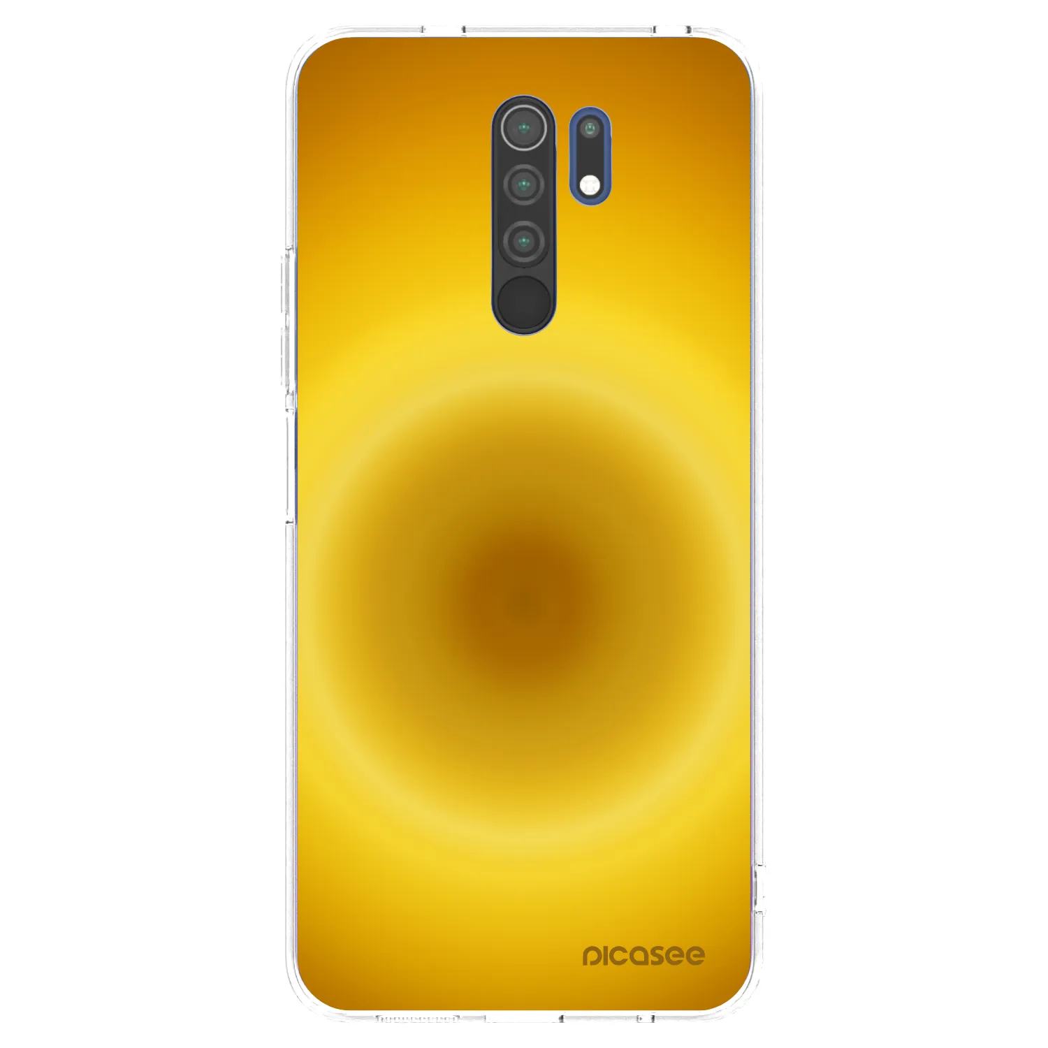 Picasee silikónový prehľadný obal pre Xiaomi Redmi 9 - Solar Pulse