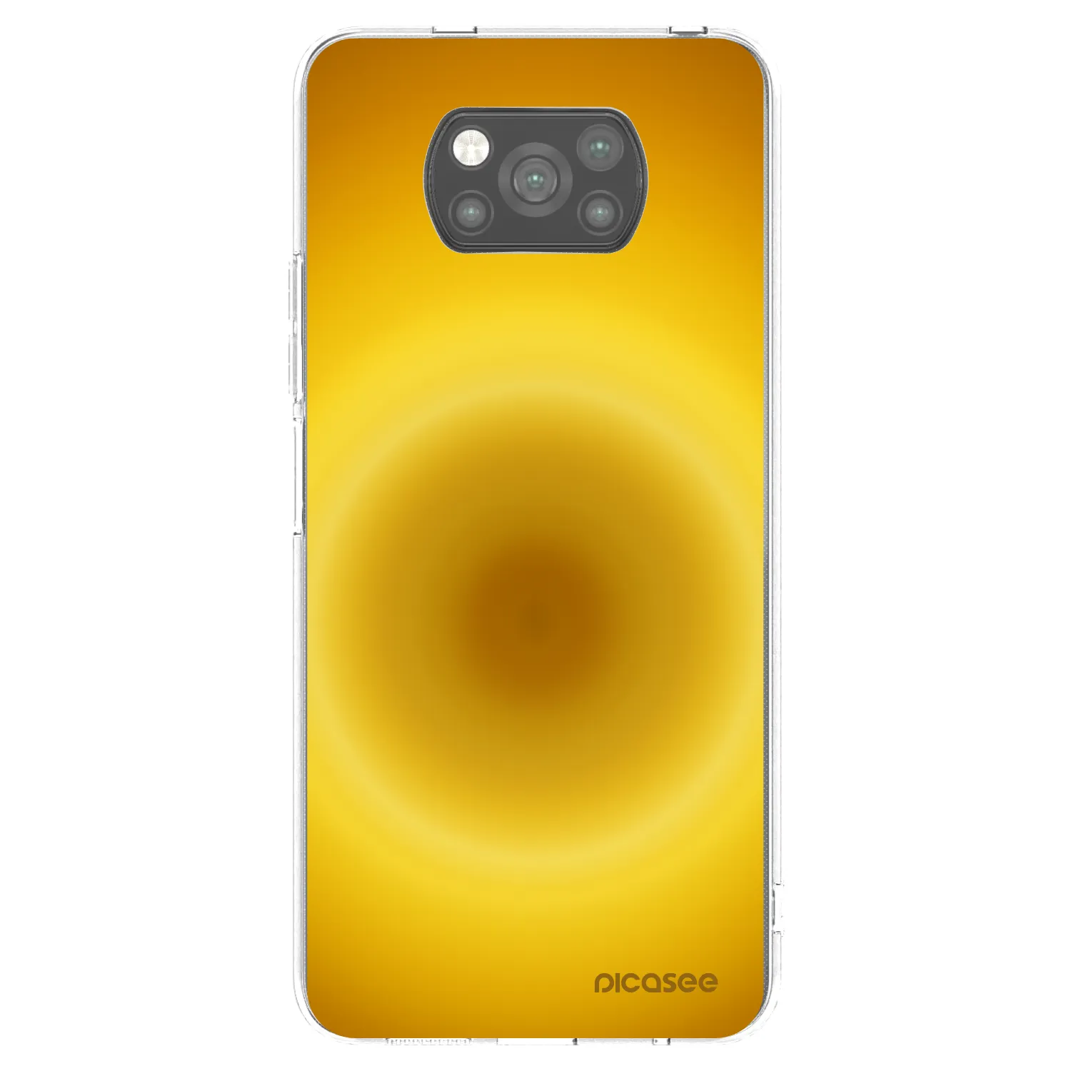 Picasee silikónový čierny obal pre Xiaomi Poco X3 - Solar Pulse