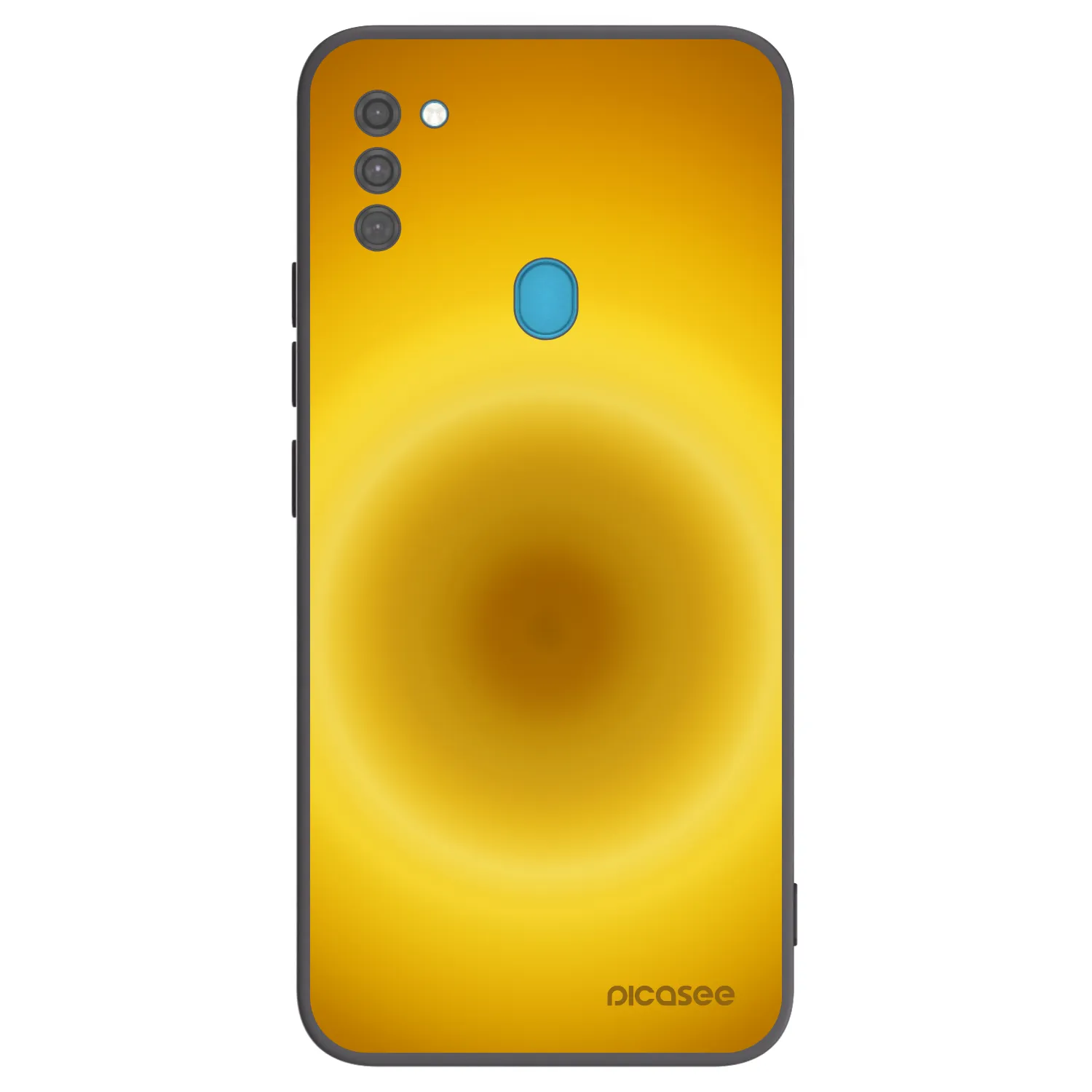 Picasee silikónový čierny obal pre Samsung Galaxy M11 - Solar Pulse
