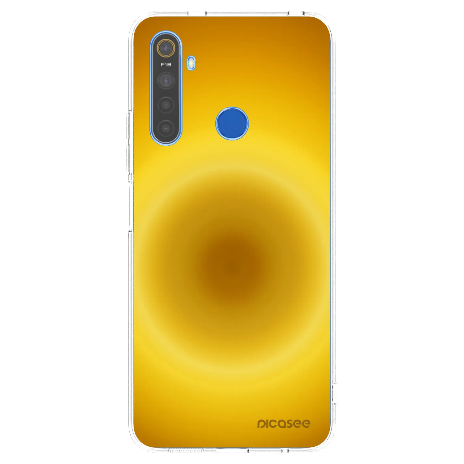 Picasee silikónový prehľadný obal pre Realme 5 - Solar Pulse