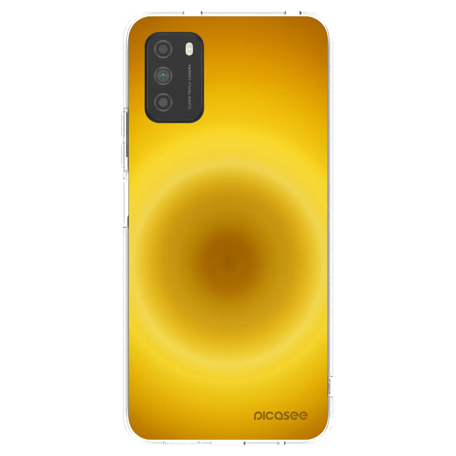 Silikónový prehľadný obal pre Xiaomi Poco M3 - Solar Pulse