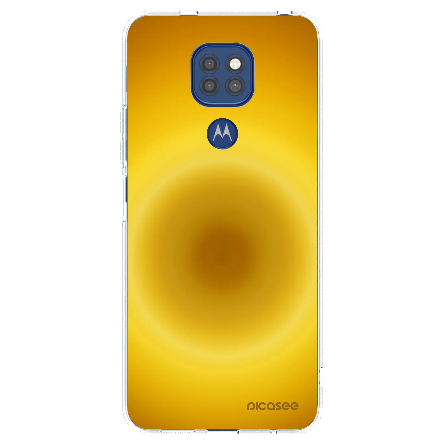 Silikónový prehľadný obal pre Motorola Moto G9 Play - Solar Pulse