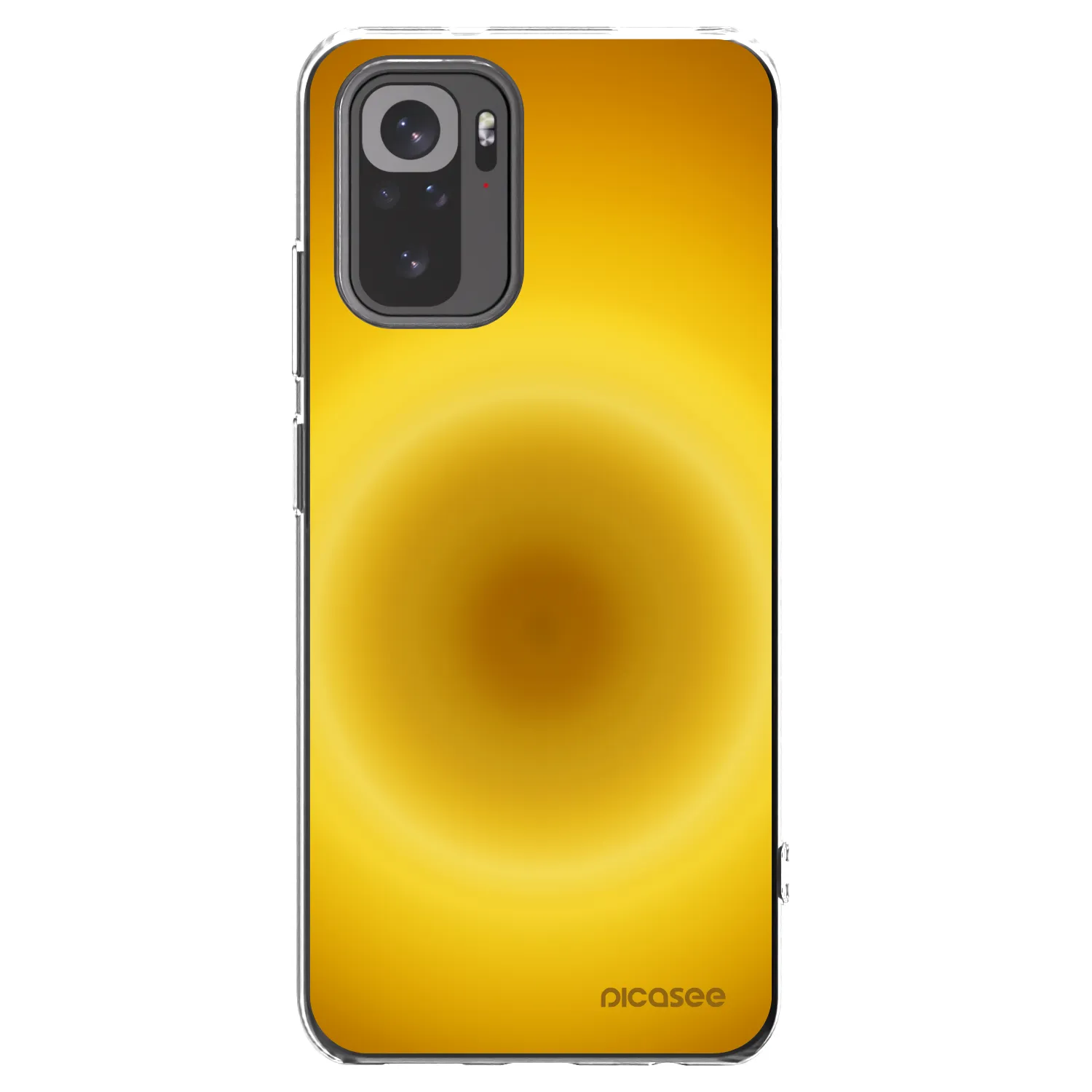 Picasee silikónový prehľadný obal pre Xiaomi Redmi Note 10 - Solar Pulse