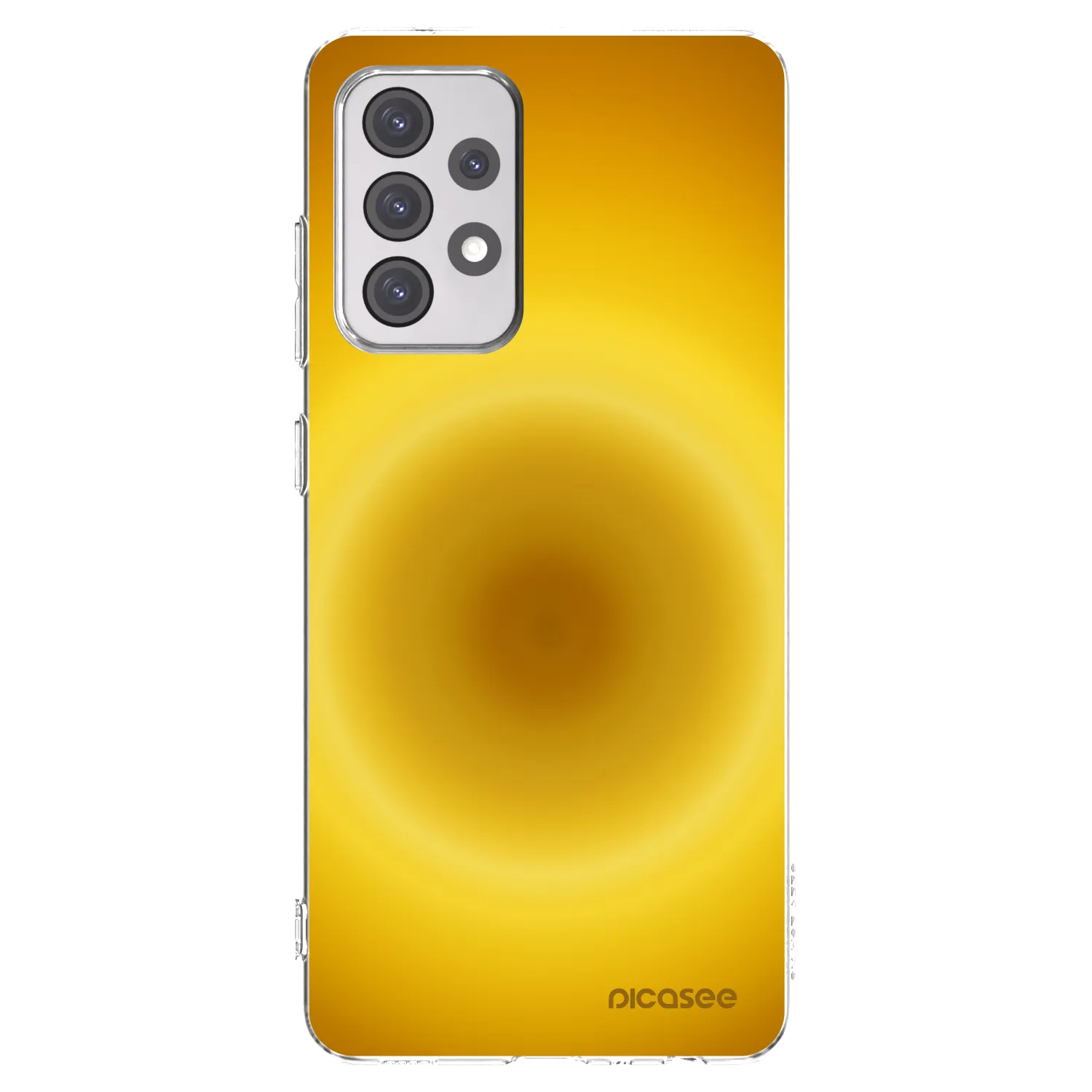 Picasee silikónový prehľadný obal pre Samsung Galaxy A52 5G A525F - Solar Pulse