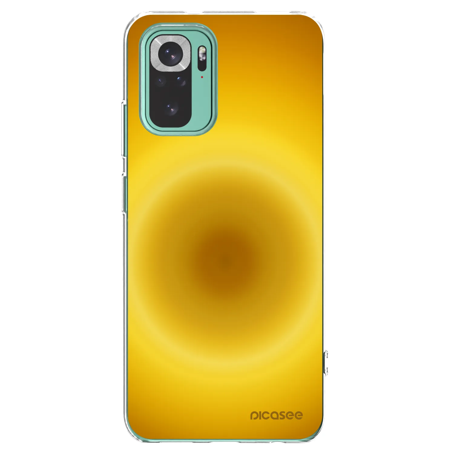 Picasee silikónový prehľadný obal pre Xiaomi Redmi Note 10 Pro - Solar Pulse