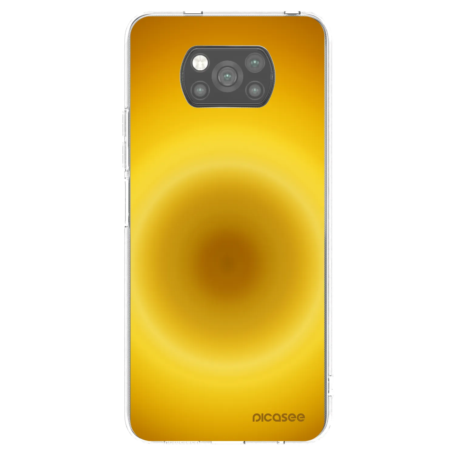 Picasee silikónový čierny obal pre Xiaomi Poco X3 Pro - Solar Pulse