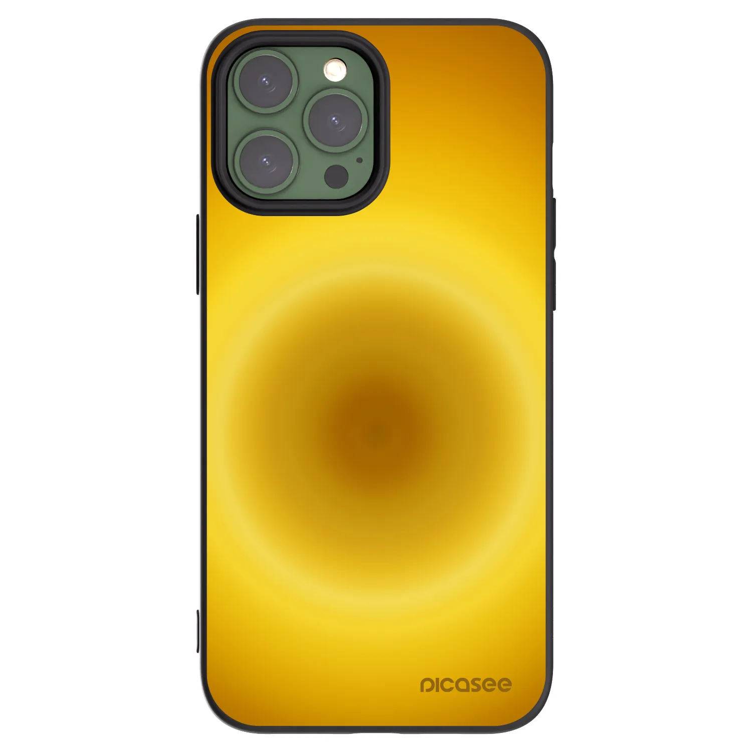 Silikónový čierny obal pre Apple iPhone 13 Pro Max - Solar Pulse