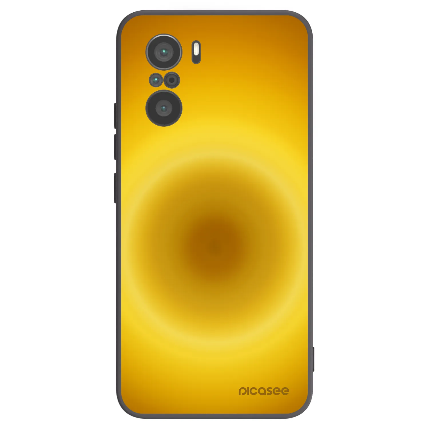 Picasee silikónový čierny obal pre Xiaomi Poco F3 - Solar Pulse