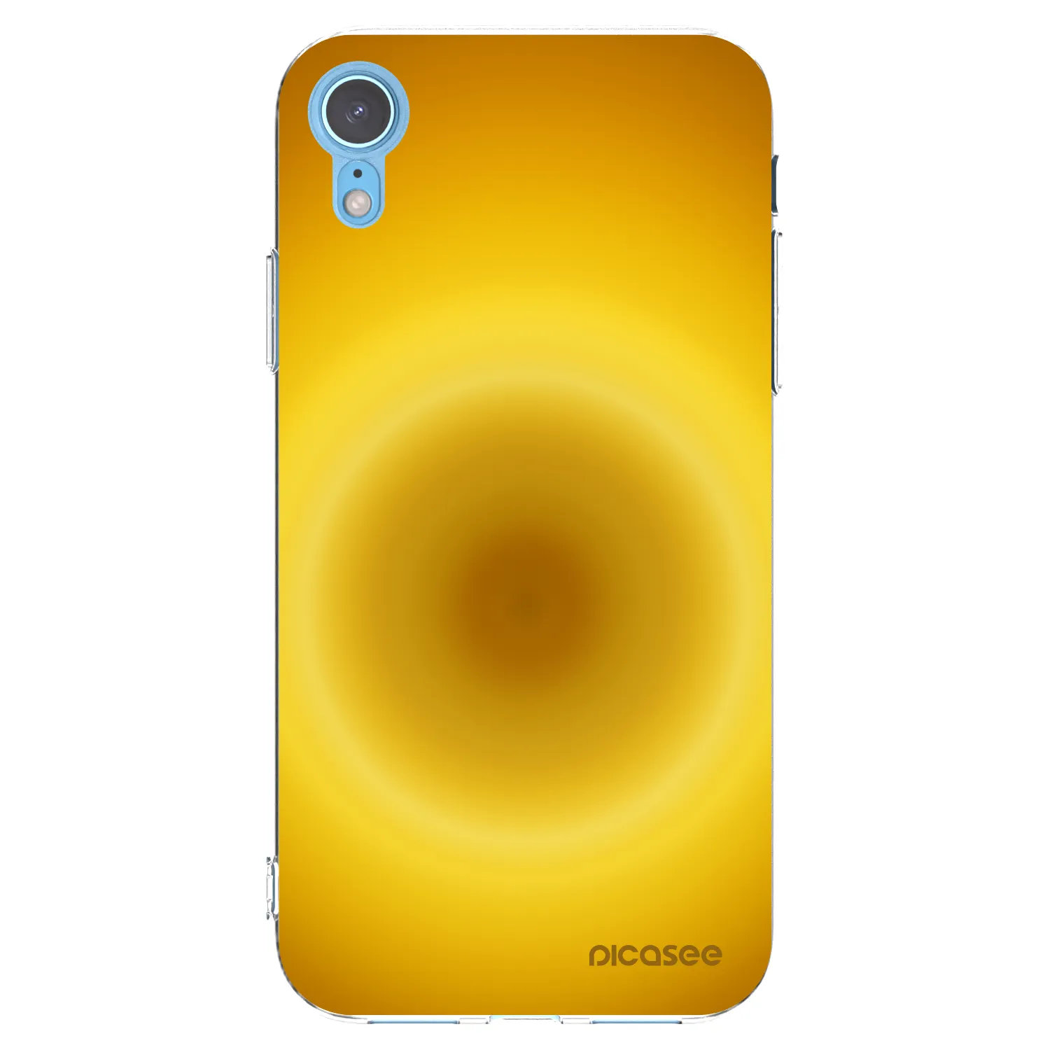 Picasee silikónový prehľadný obal pre Apple iPhone XR - Solar Pulse