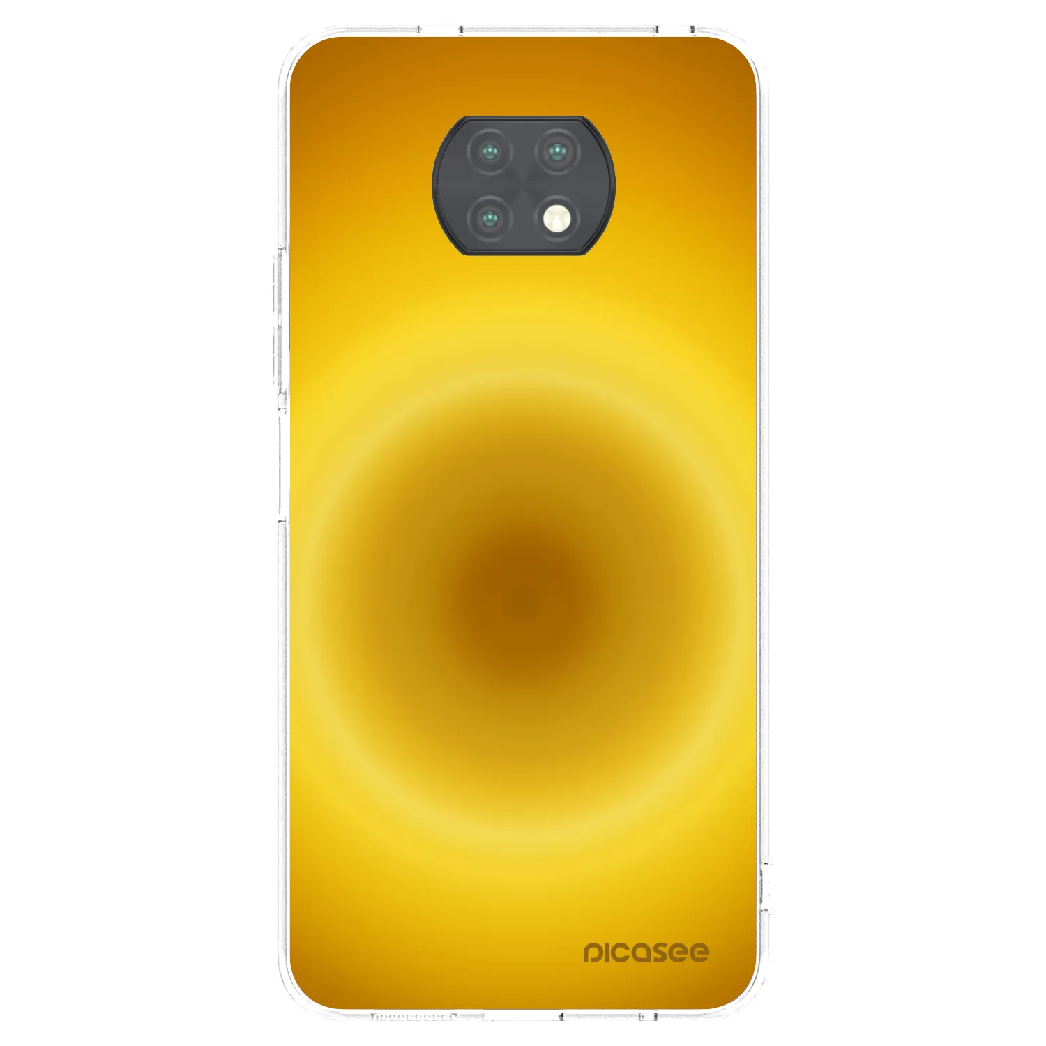 Picasee silikónový prehľadný obal pre Xiaomi Redmi Note 9T - Solar Pulse
