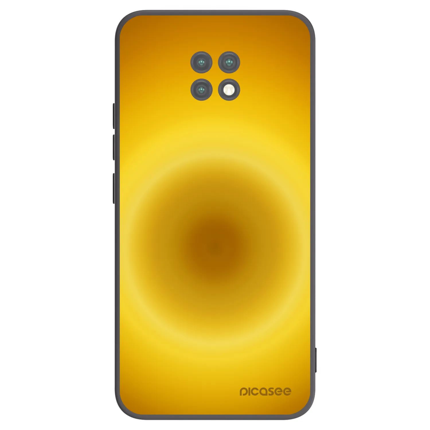 Picasee silikónový čierny obal pre Xiaomi Redmi Note 9T - Solar Pulse