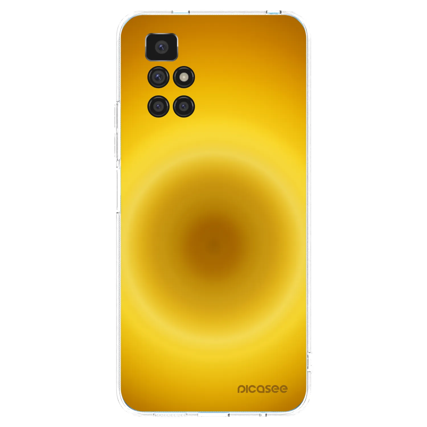 Picasee silikónový prehľadný obal pre Xiaomi Redmi 10 - Solar Pulse