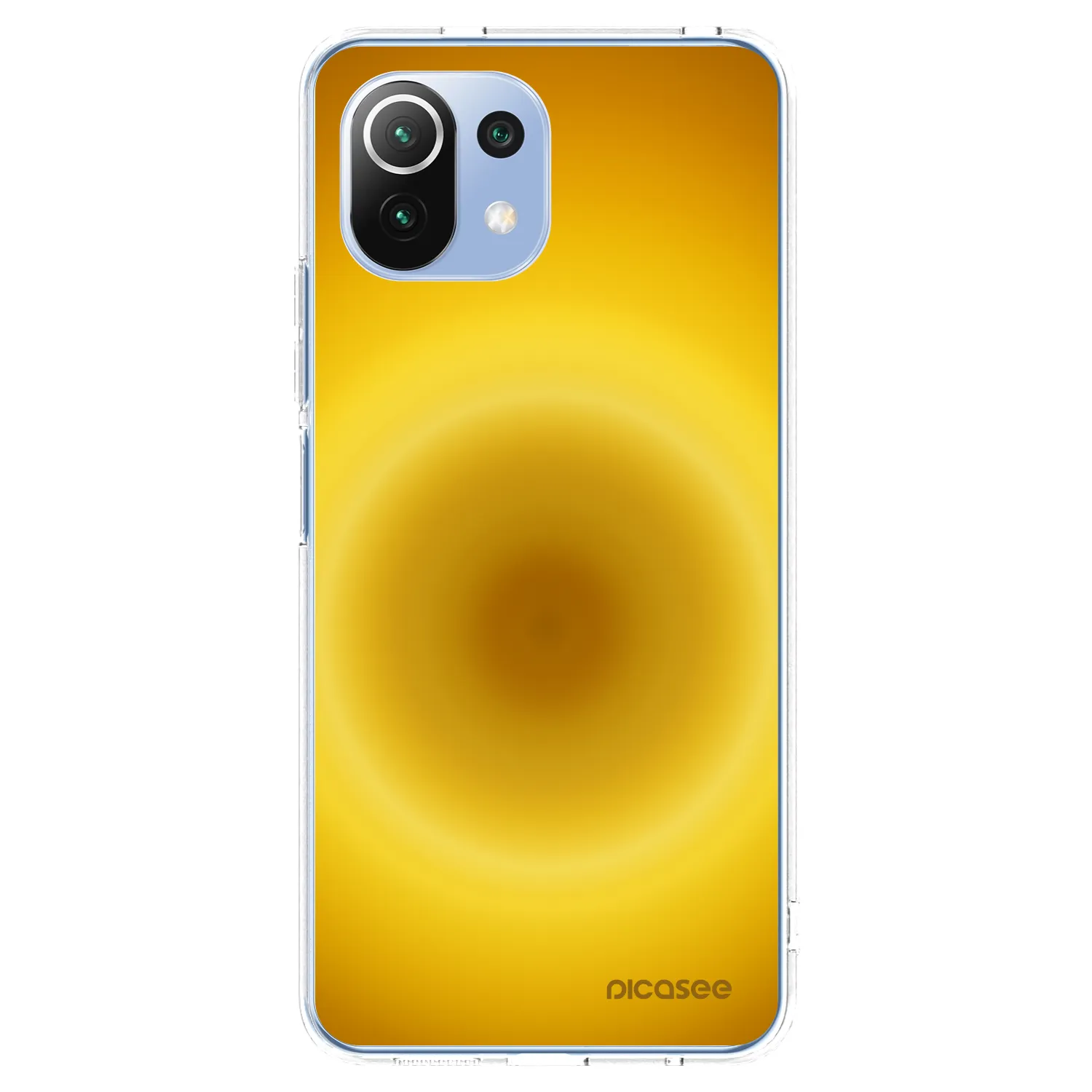 Picasee silikónový prehľadný obal pre Xiaomi 11 Lite 5G NE - Solar Pulse