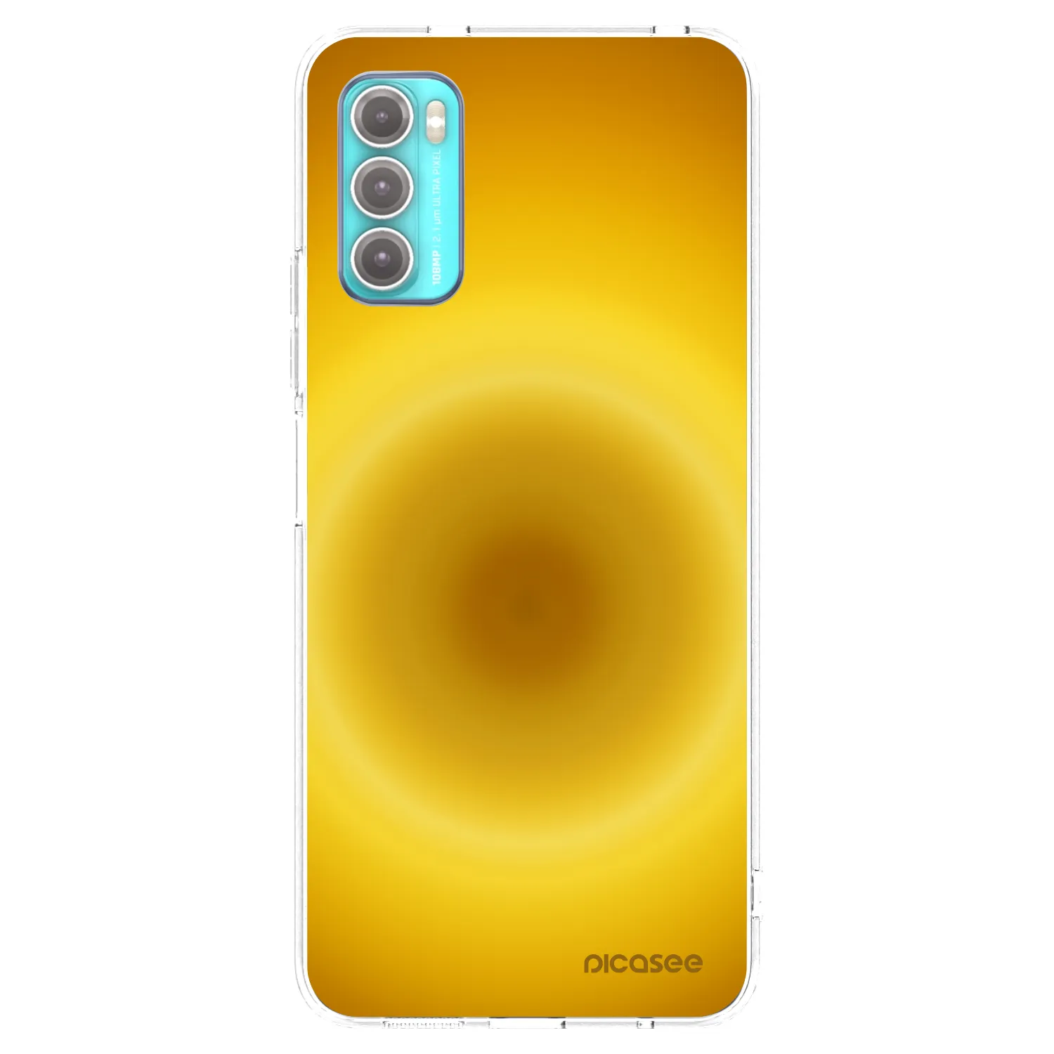 Picasee silikónový prehľadný obal pre Motorola Moto G60 - Solar Pulse