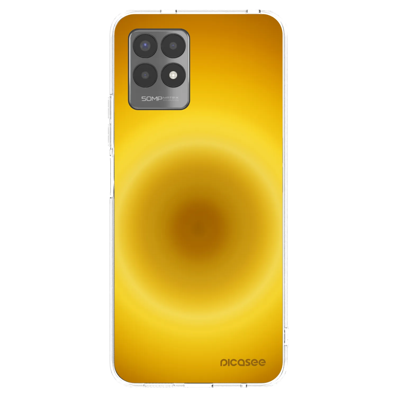 Picasee silikónový prehľadný obal pre Realme 8i - Solar Pulse