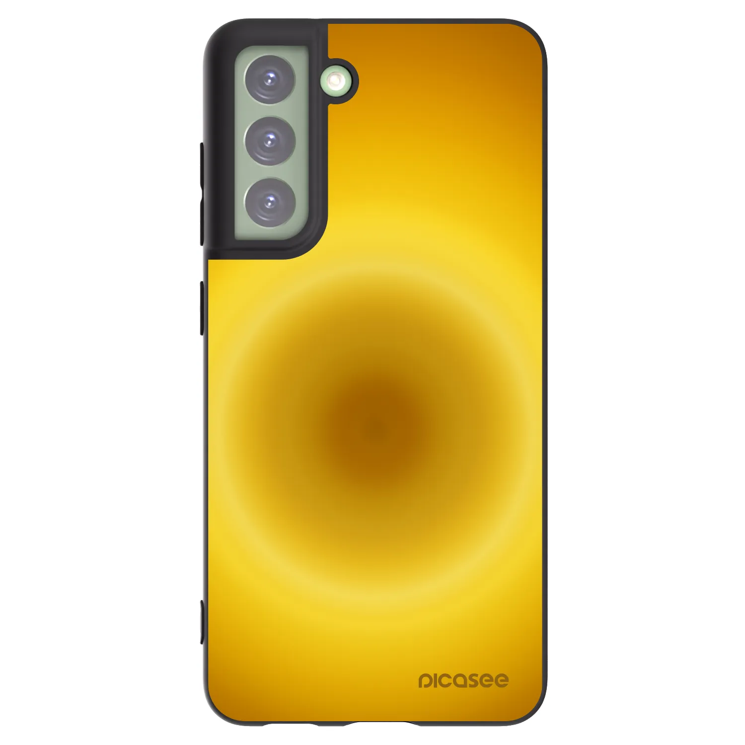 Picasee silikónový čierny obal pre Samsung Galaxy S21 FE 5G - Solar Pulse