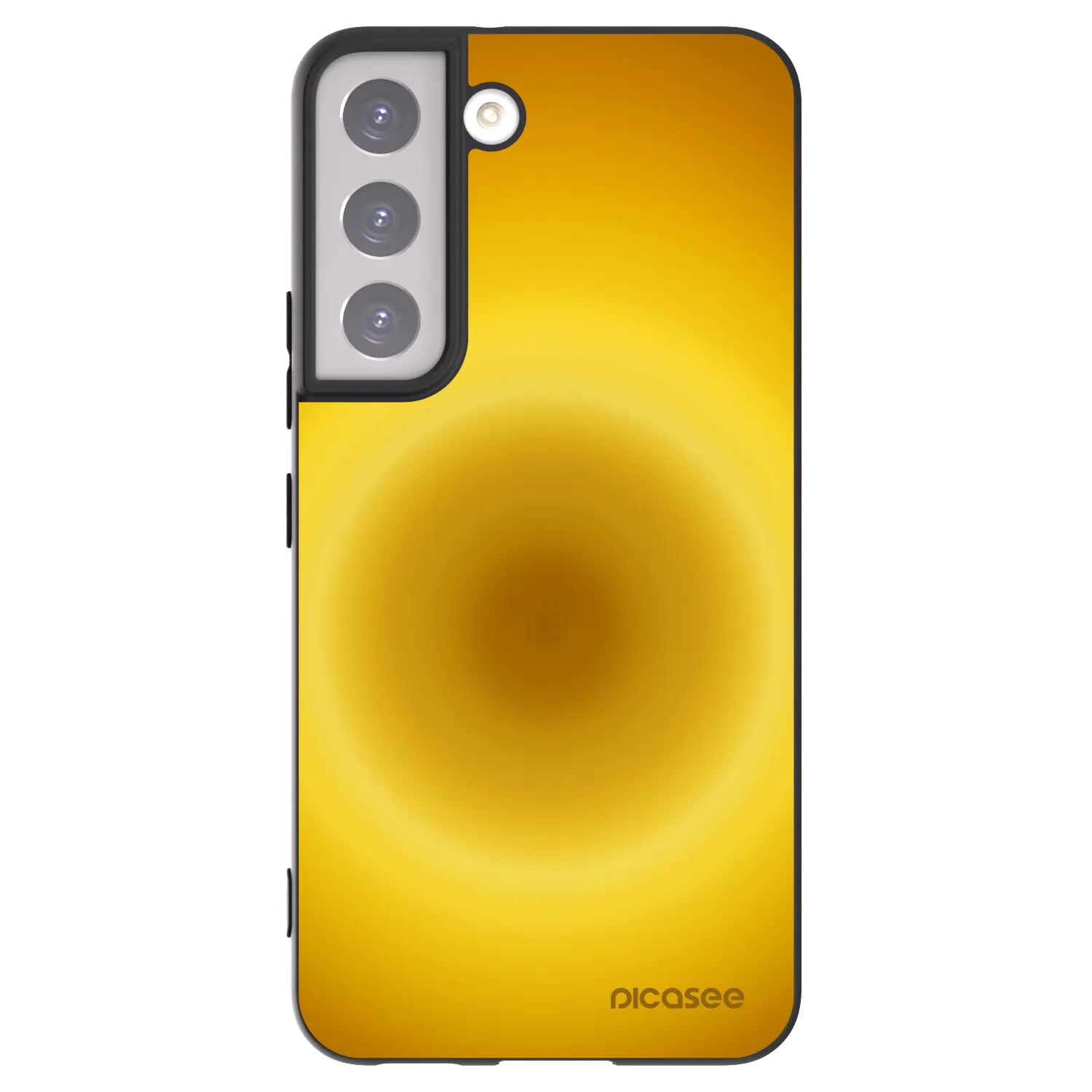 Picasee silikónový čierny obal pre Samsung Galaxy S22 5G - Solar Pulse