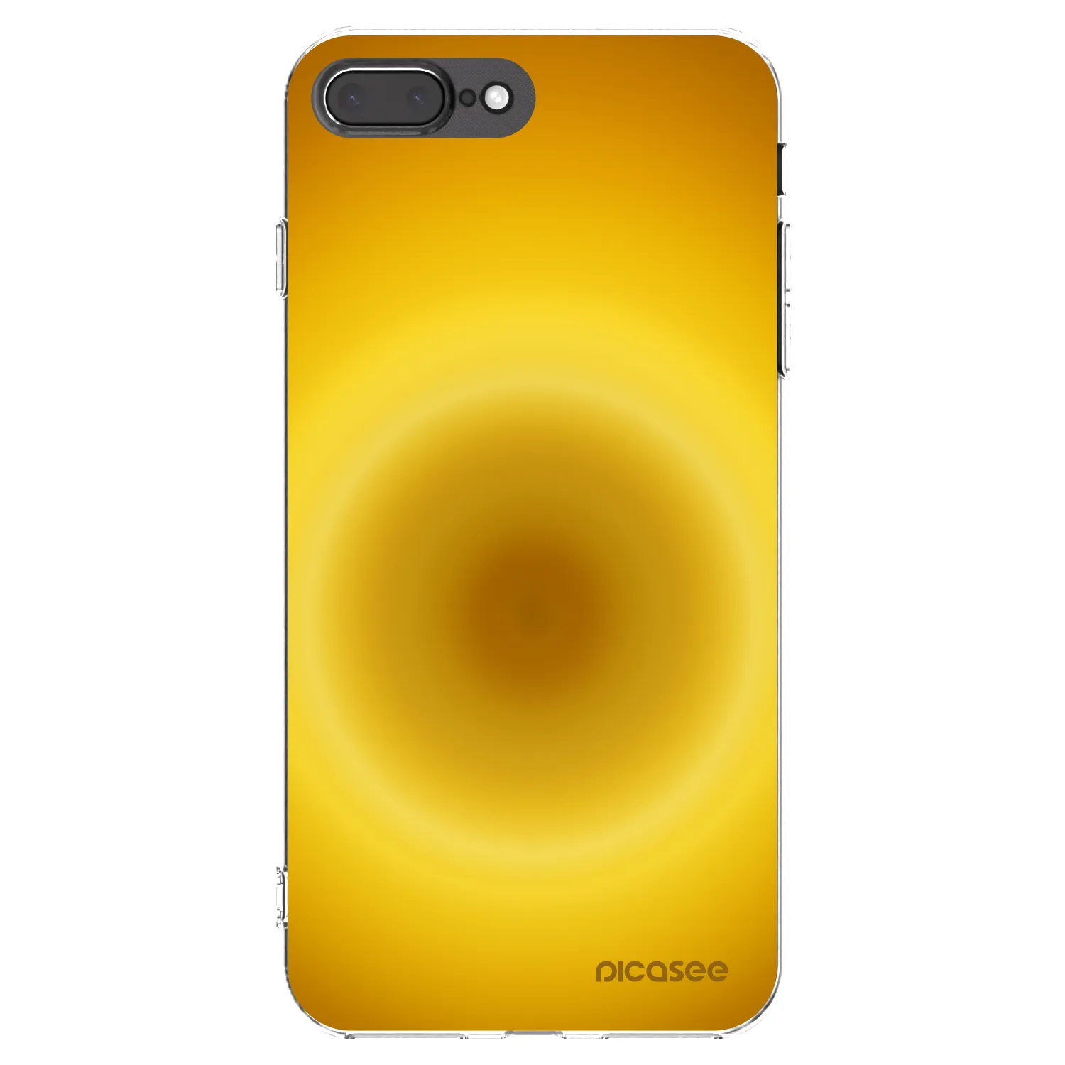 Picasee silikónový prehľadný obal pre Apple iPhone 7 Plus - Solar Pulse
