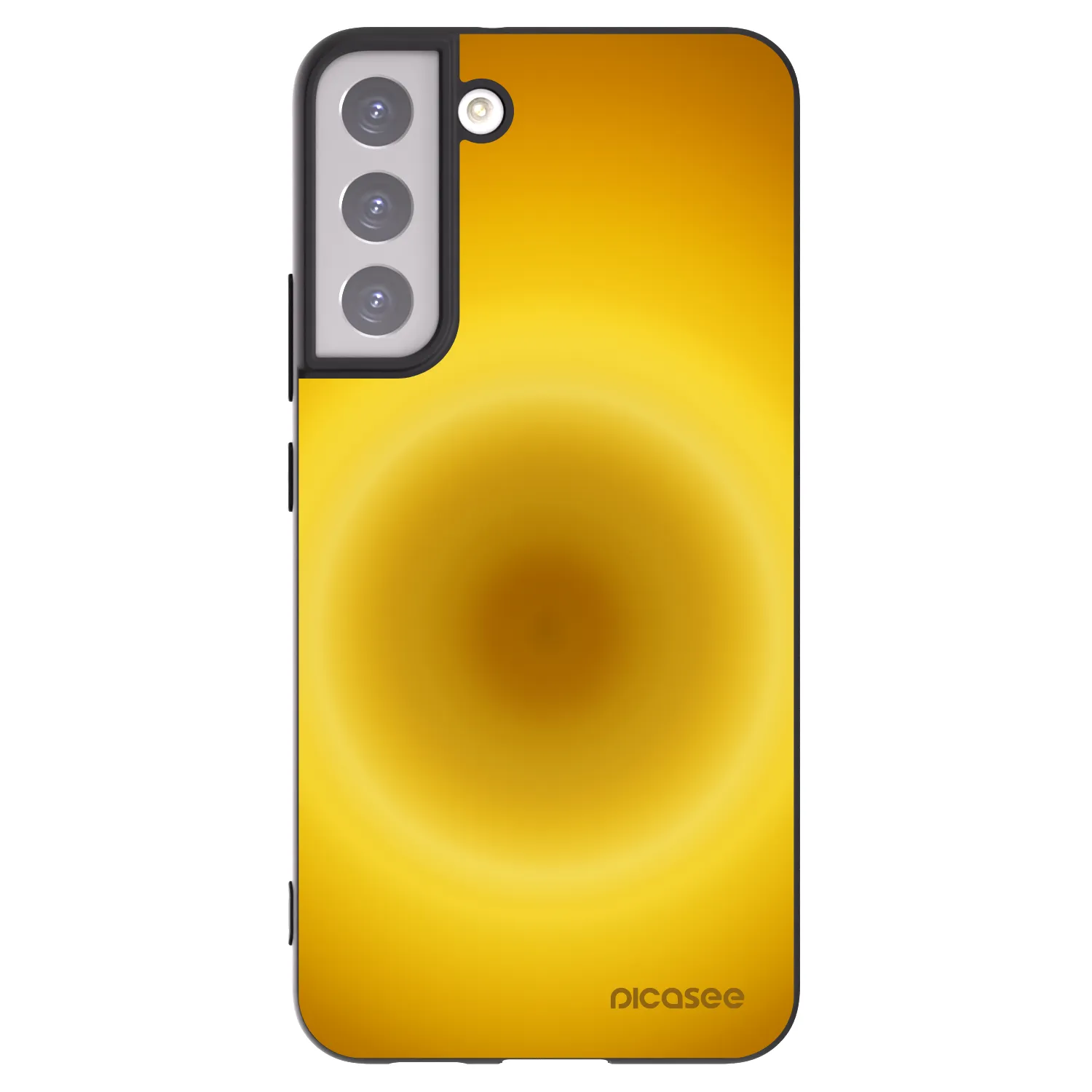 Picasee silikónový čierny obal pre Samsung Galaxy S22+ 5G - Solar Pulse