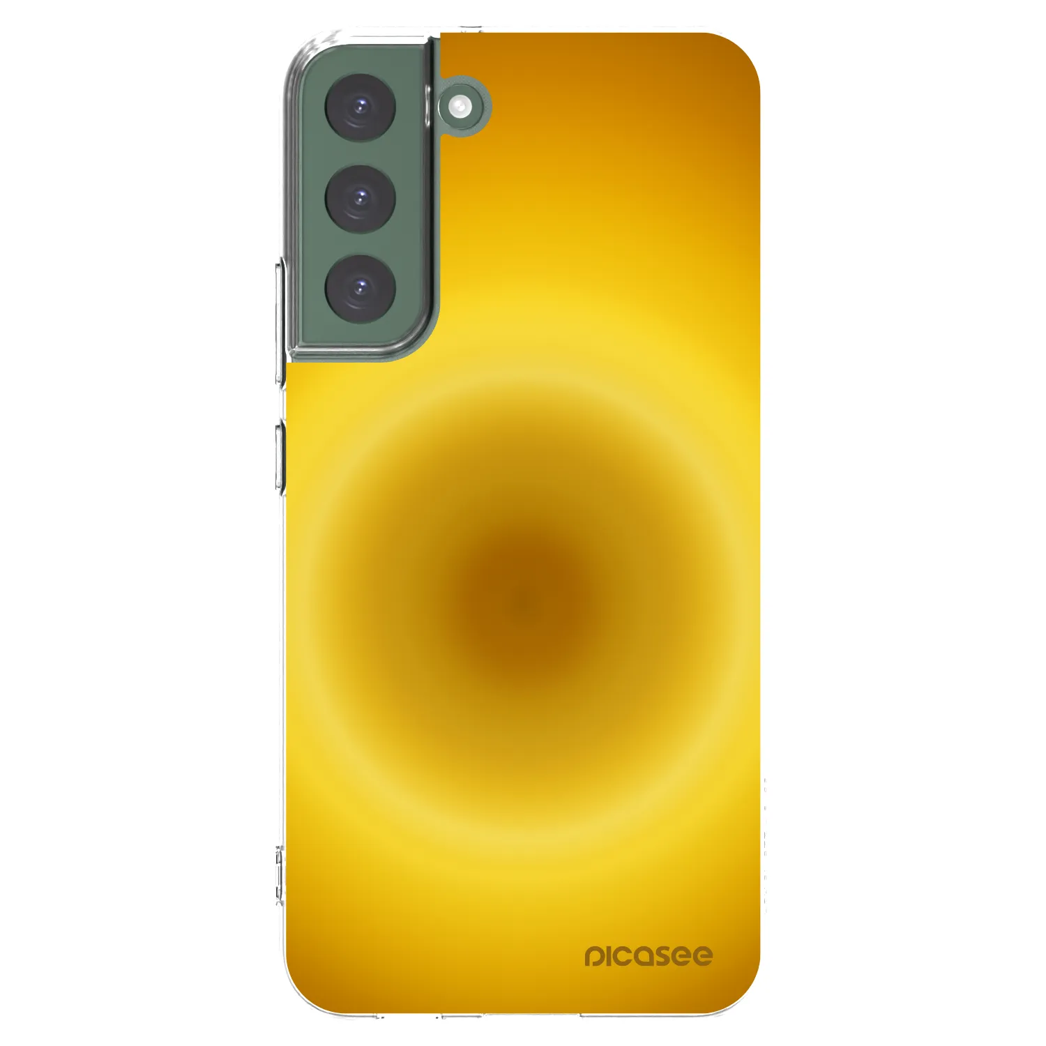 Picasee silikónový prehľadný obal pre Samsung Galaxy S22+ 5G - Solar Pulse