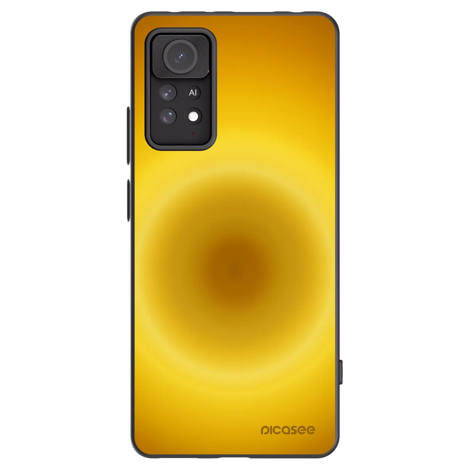 Picasee silikónový čierny obal pre Xiaomi Redmi Note 11 Pro - Solar Pulse