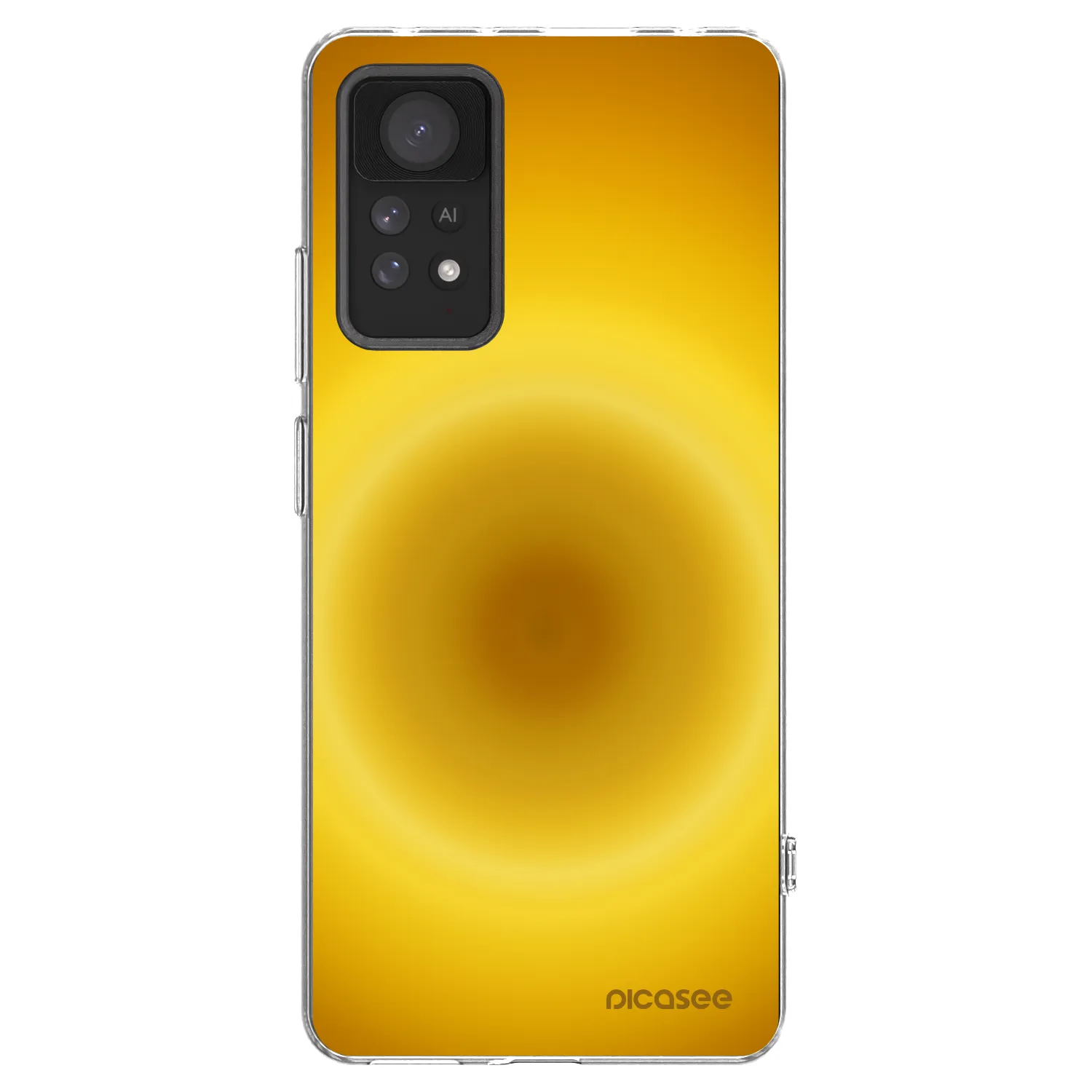 Picasee silikónový prehľadný obal pre Xiaomi Redmi Note 11 Pro - Solar Pulse