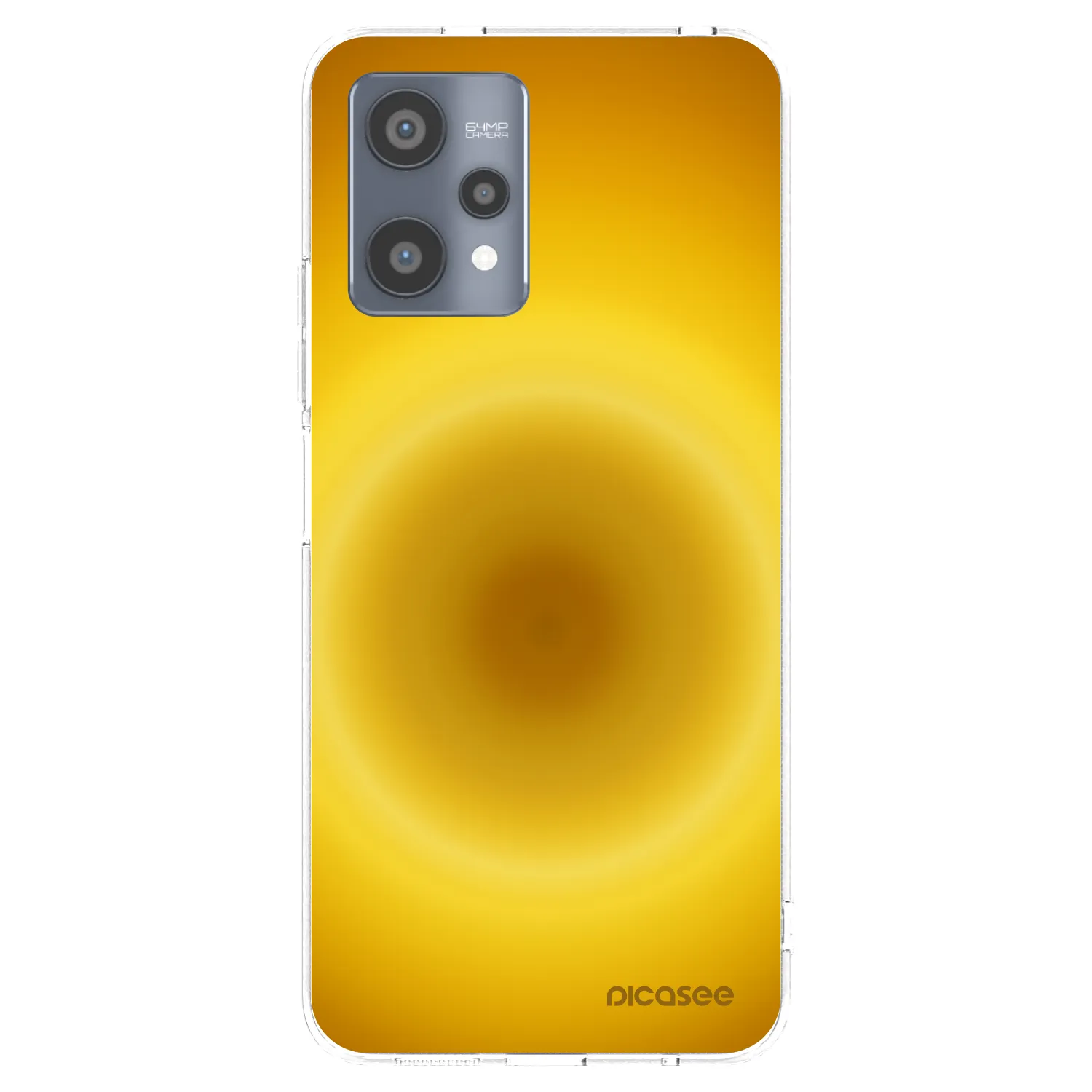 Picasee silikónový prehľadný obal pre Realme 9 Pro 5G - Solar Pulse