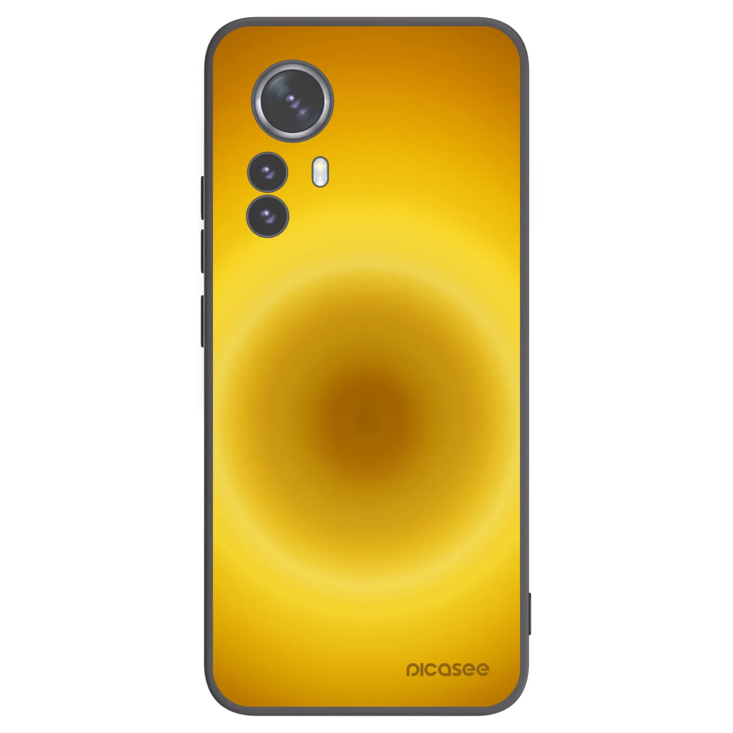 Picasee silikónový čierny obal pre Xiaomi 12 Pro - Solar Pulse