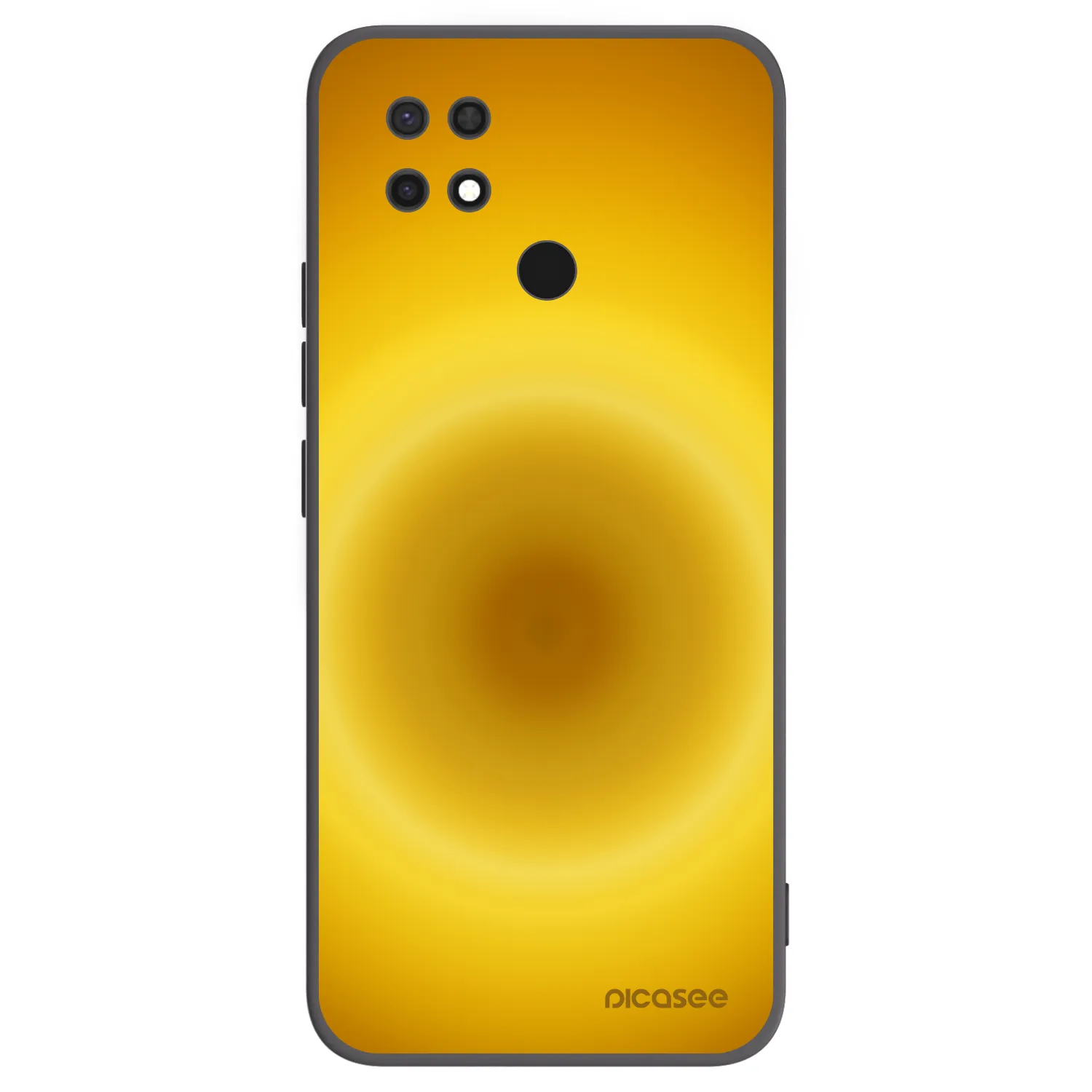 Picasee silikónový čierny obal pre Xiaomi Redmi 10C - Solar Pulse