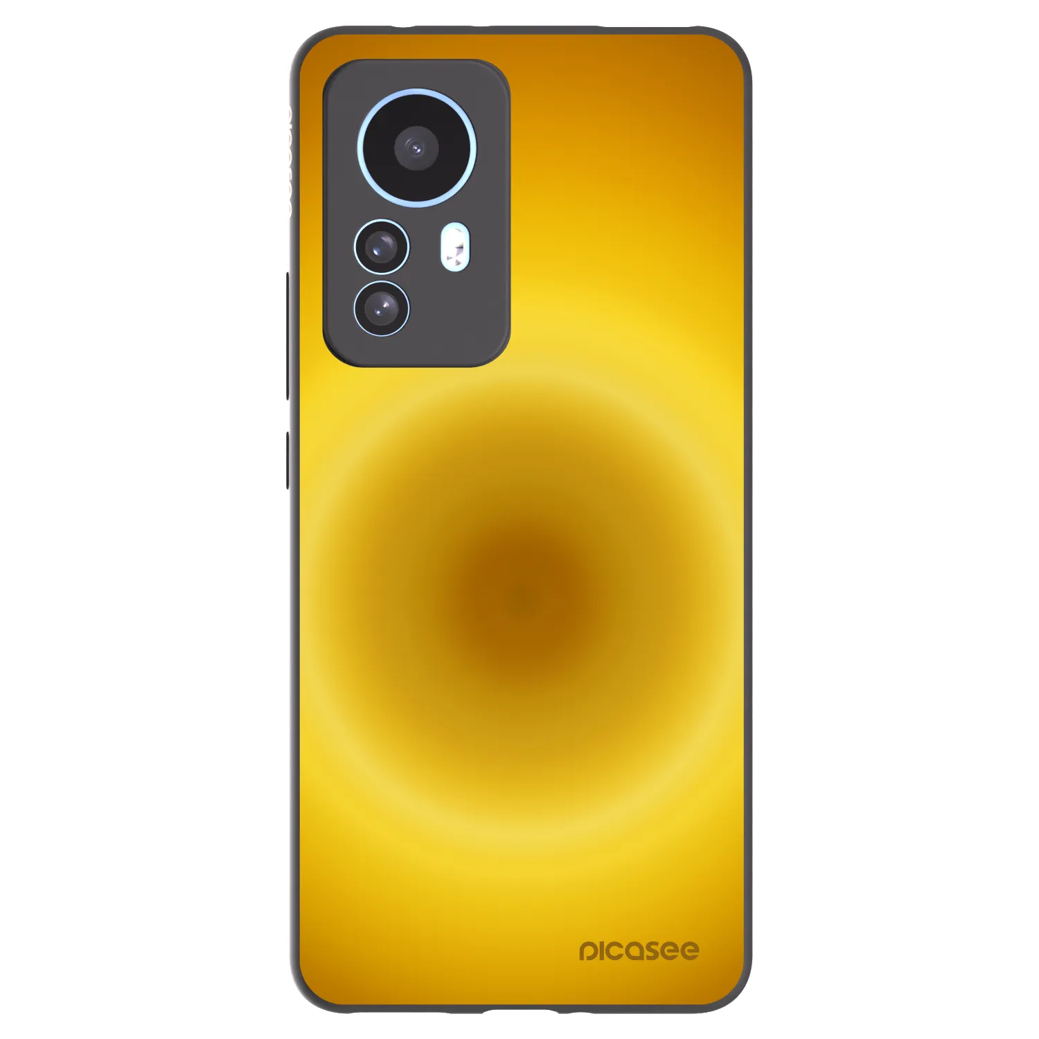 Picasee silikónový čierny obal pre Xiaomi 12T - Solar Pulse