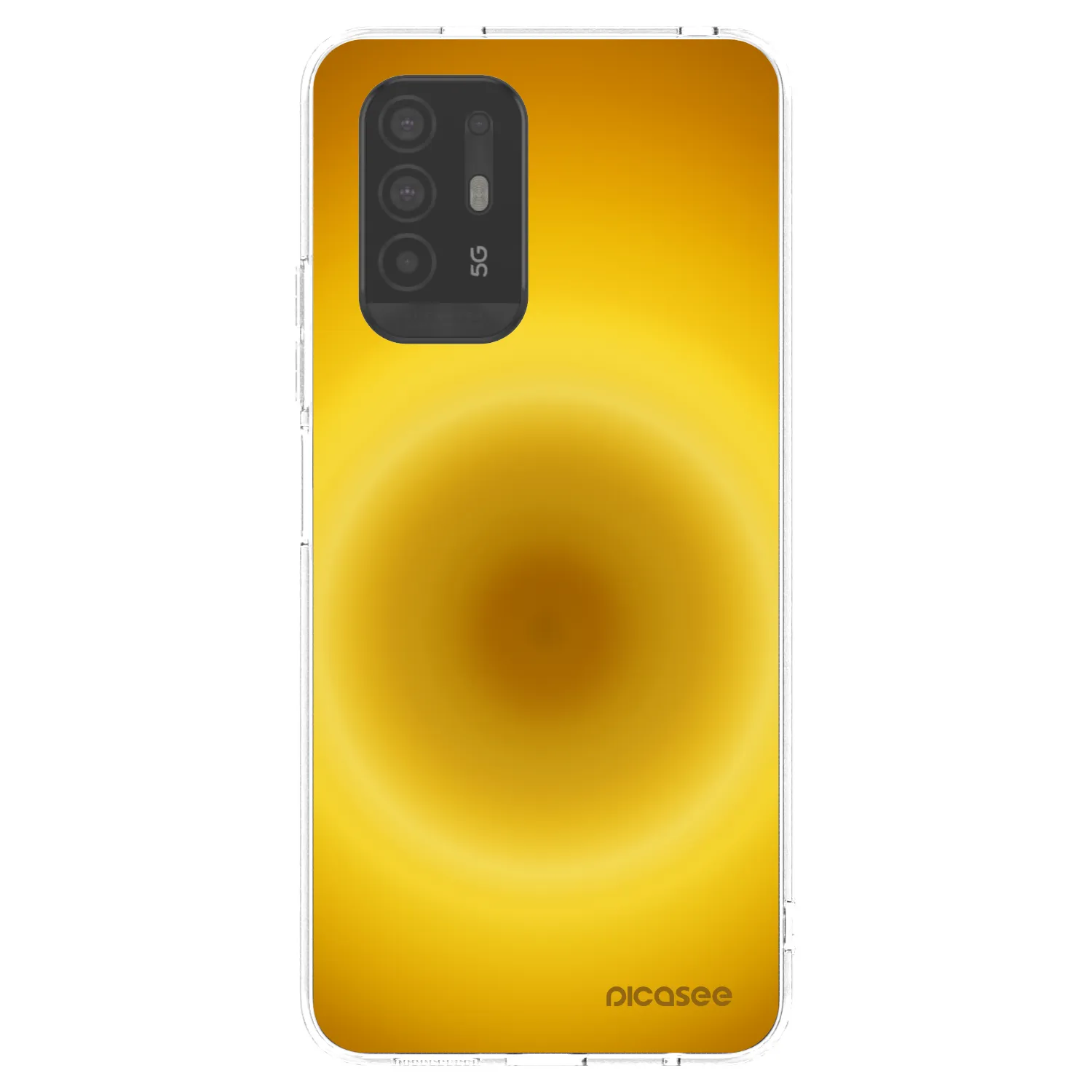 Picasee silikónový prehľadný obal pre OPPO A94 5G - Solar Pulse