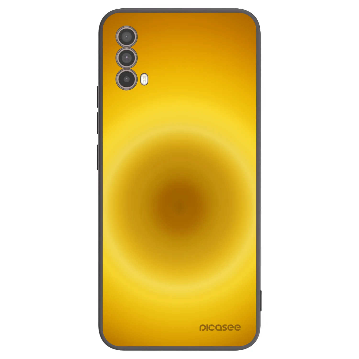 Picasee silikónový čierny obal pre Motorola Moto E40 - Solar Pulse