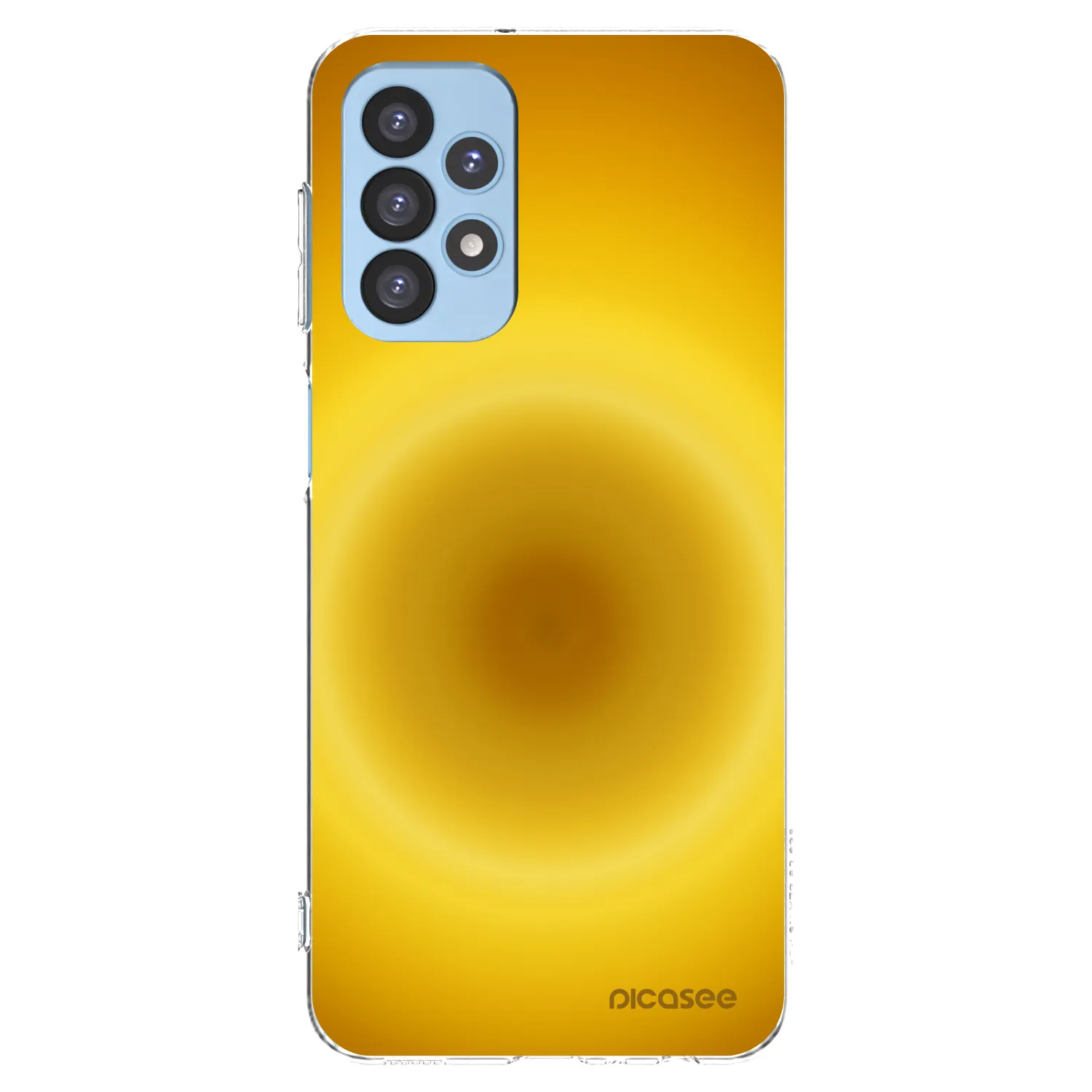 Picasee silikónový prehľadný obal pre Samsung Galaxy A23 A235F 4G - Solar Pulse