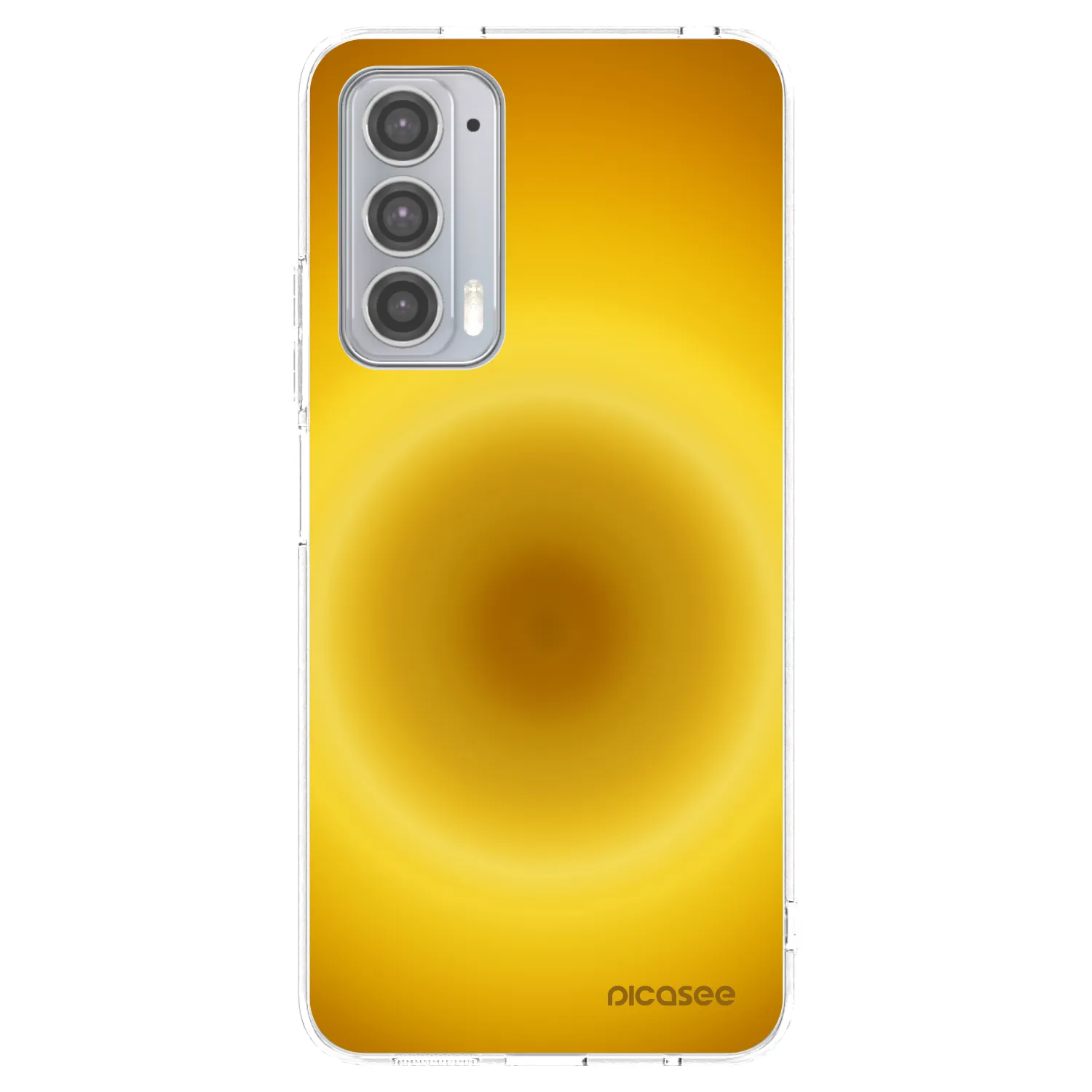 Picasee silikónový prehľadný obal pre Motorola Edge 20 - Solar Pulse