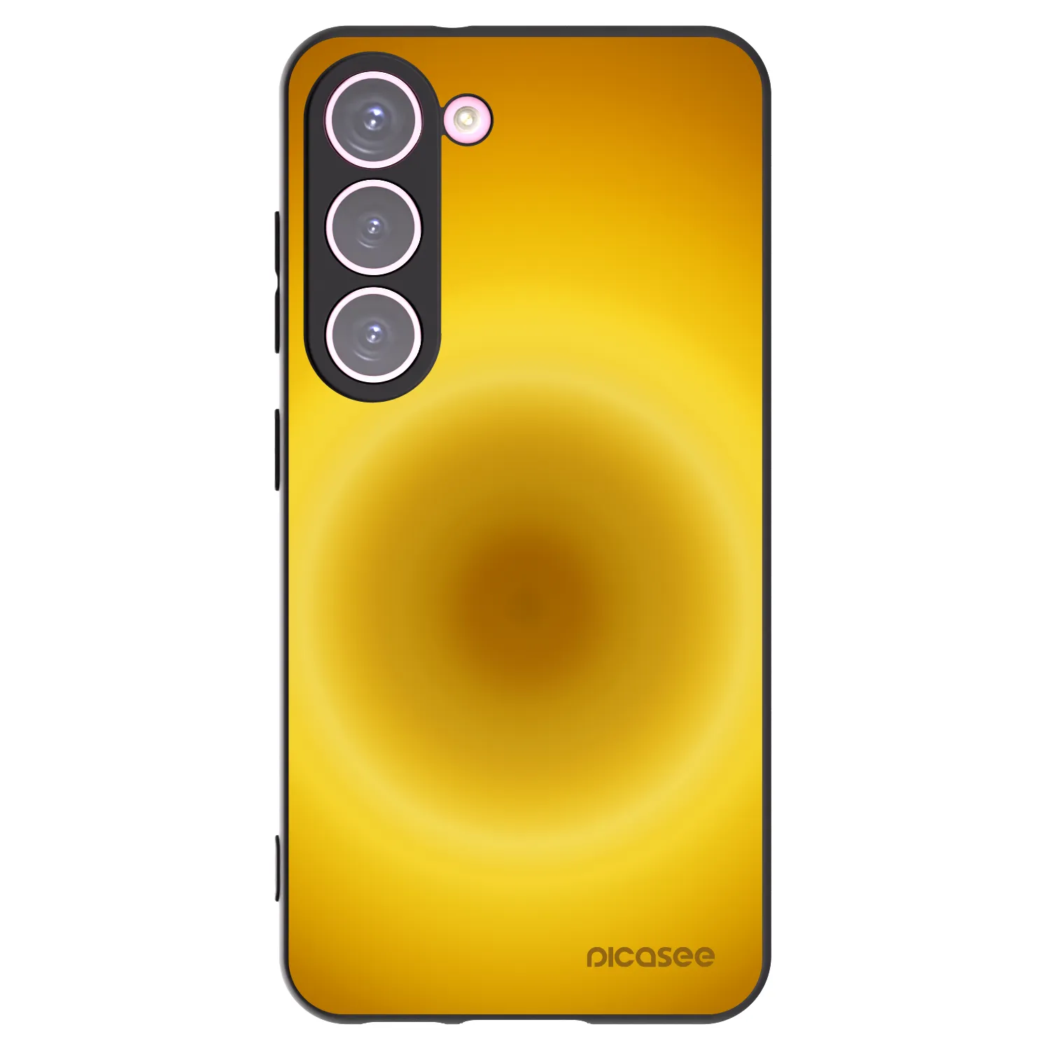 Silikónový čierny obal pre Samsung Galaxy S23 5G - Solar Pulse